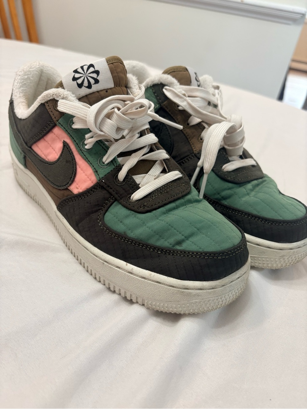 Nike Air Force 1 '07 LX Next Nature "Toasty" Oil Green - Size US 7